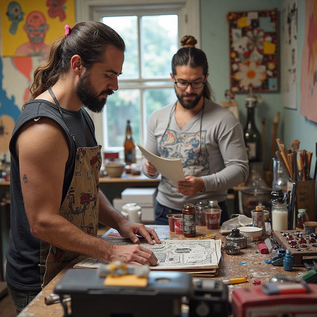 Colaboración artista