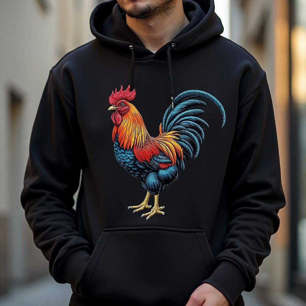 Sudadera negra Chicken Road